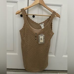 Tasha Polizzi Oasis Tank with sewn in camisole